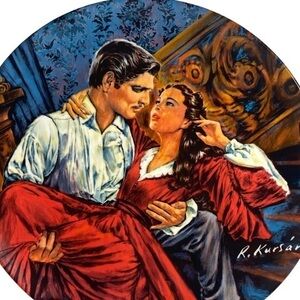 Gone with the Wind Collectors Plate "The Finale"